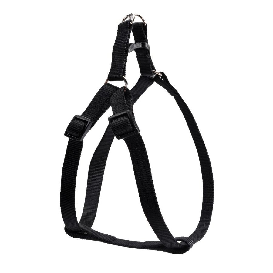 CAMON PETTORINA NYLON FLASH NERO (L) 2,5CM