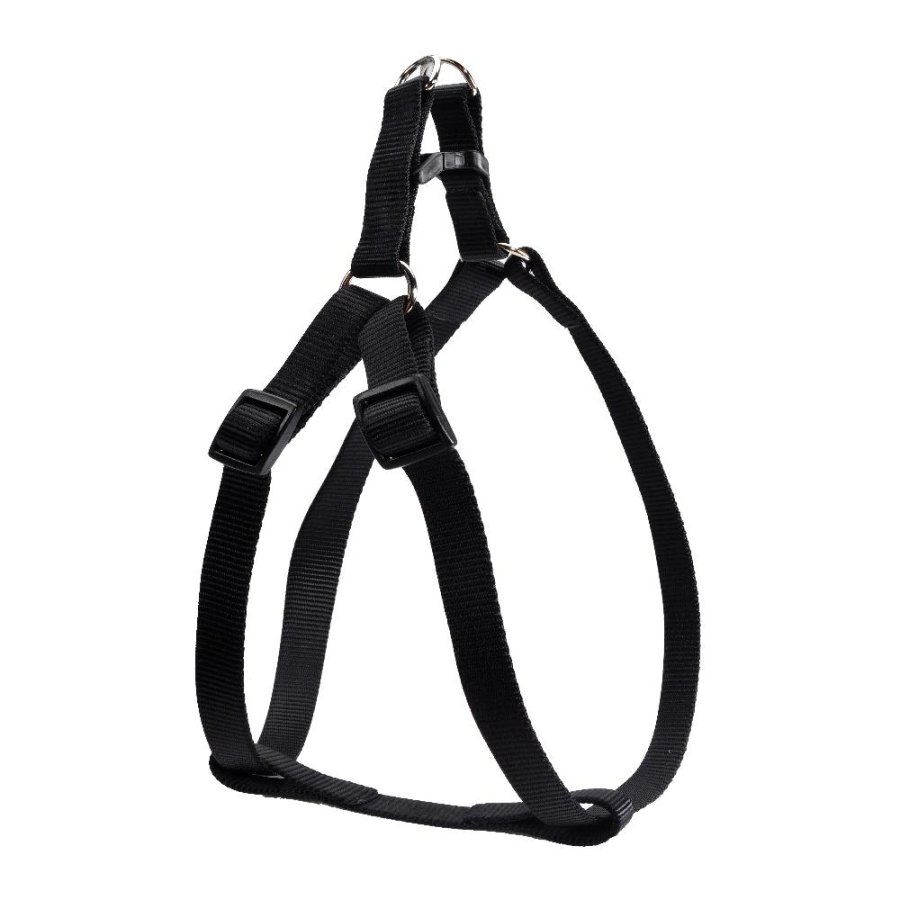 CAMON PETTORINA NYLON FLASH NERO (XL) 2,5CM