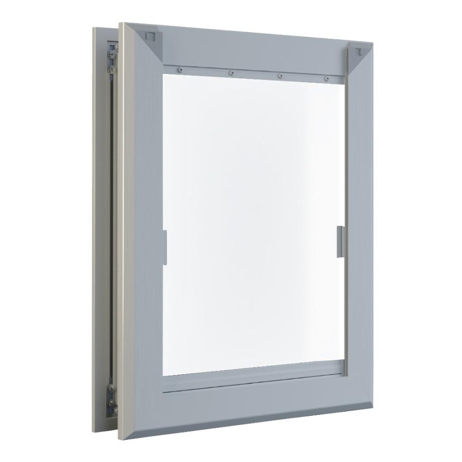 CAMON PORTA INGRESSO IN & OUT ALLUMINIO (M) 22,2x31,8CM