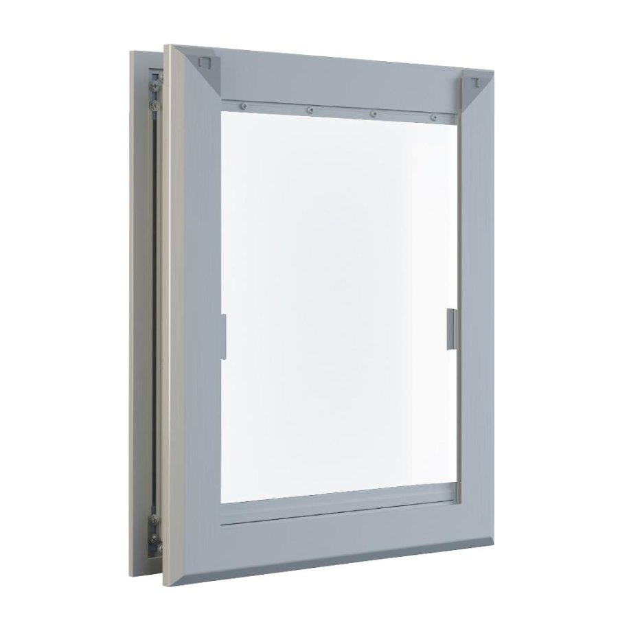 CAMON PORTA INGRESSO IN & OUT ALLUMINIO (L) 27,9x41,6CM