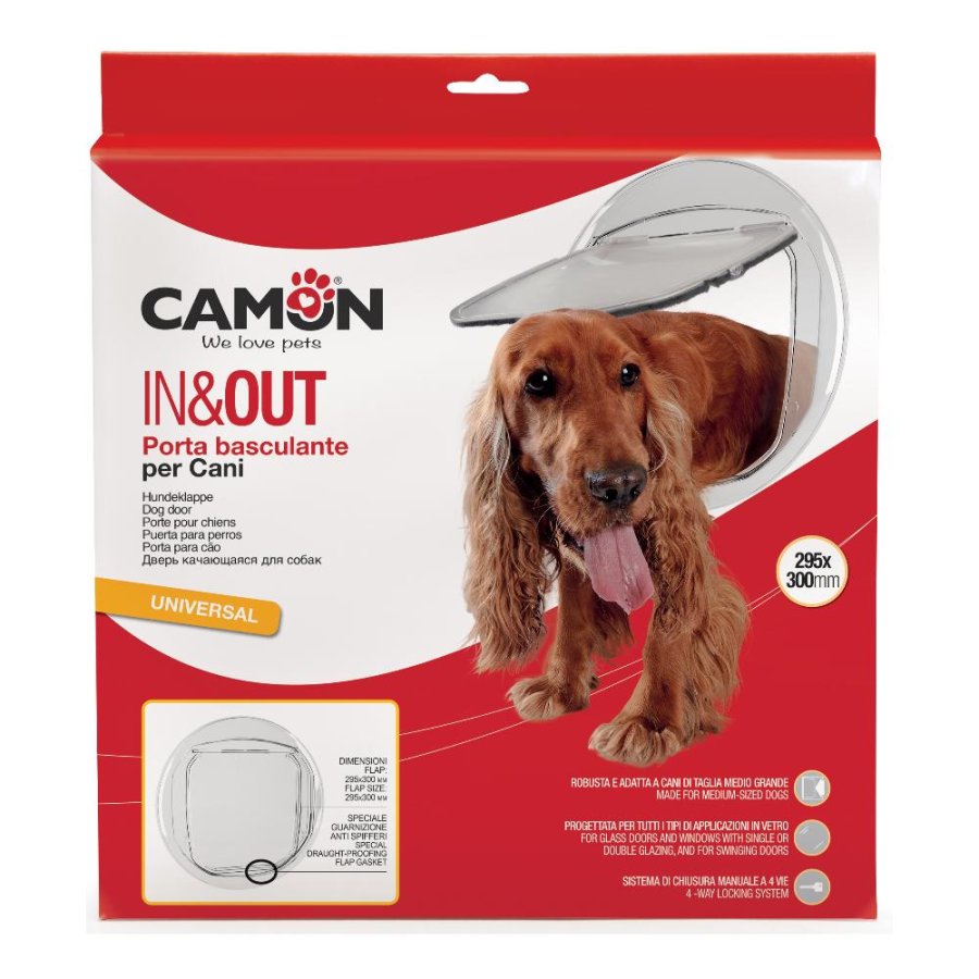 CAMON PORTA INGRESSO VETRO 29,5x30CM