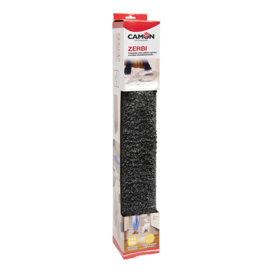 CAMON TAPPETO ZERBY NERO 100x65CM