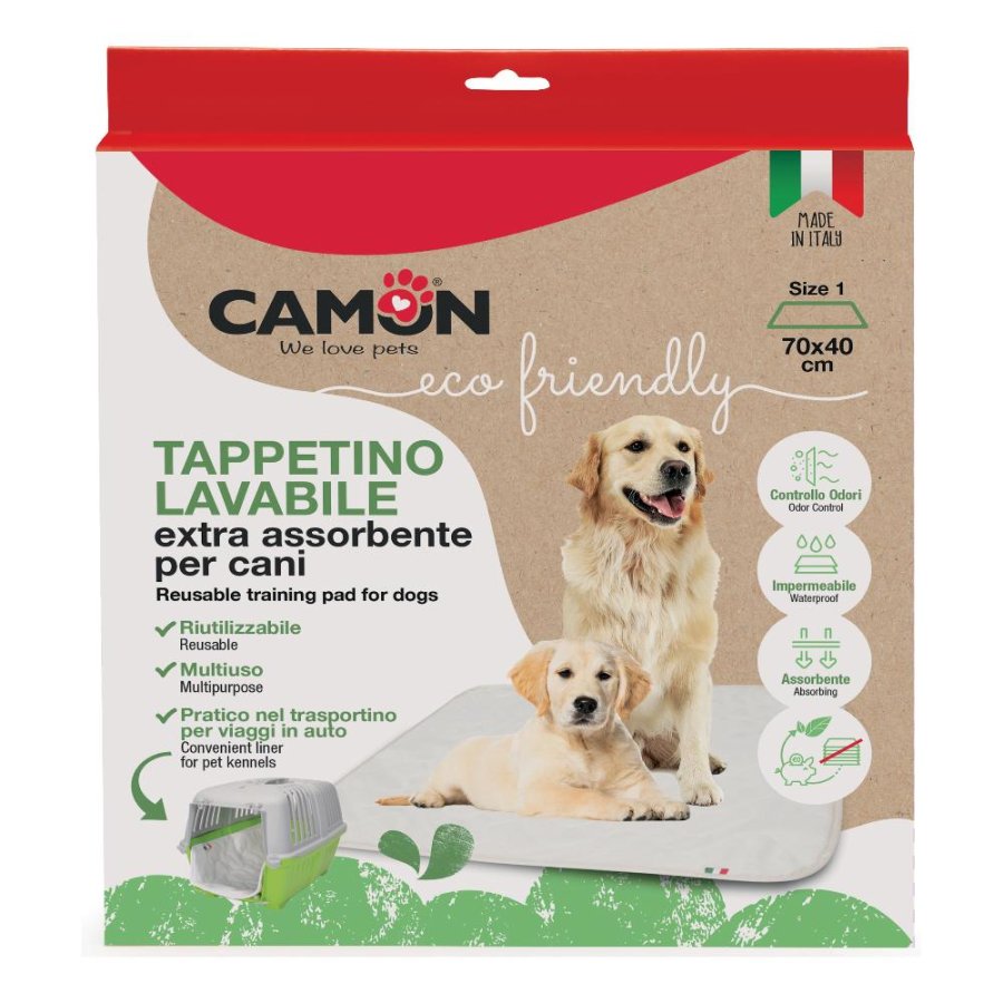 CAMON TAPPETINO LAVABILE EXTRA ASSORBENTE 70x40CM CAD.