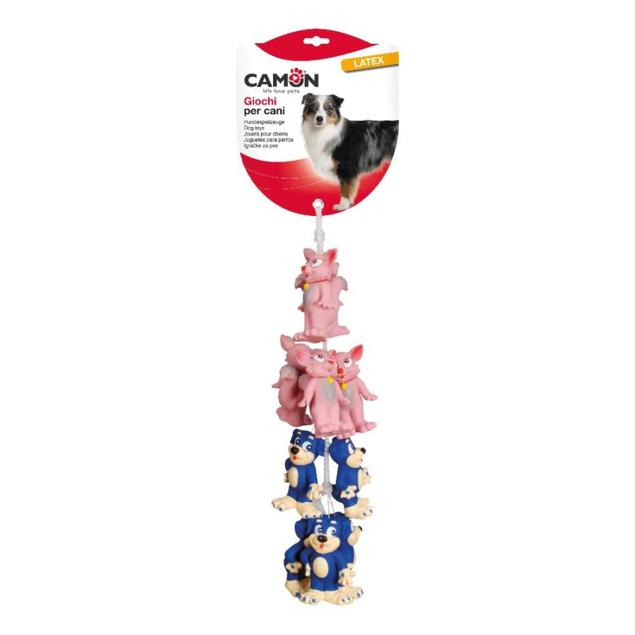 CAMON GIOCO LATEX TRECCIA STELLA/SANSONE 11CM CAD.