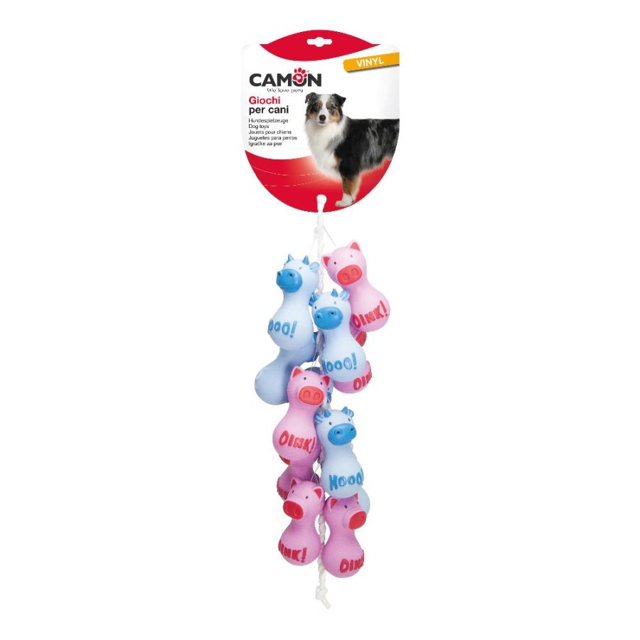 CAMON GIOCO MAIALE VINILE 12CM CAD.