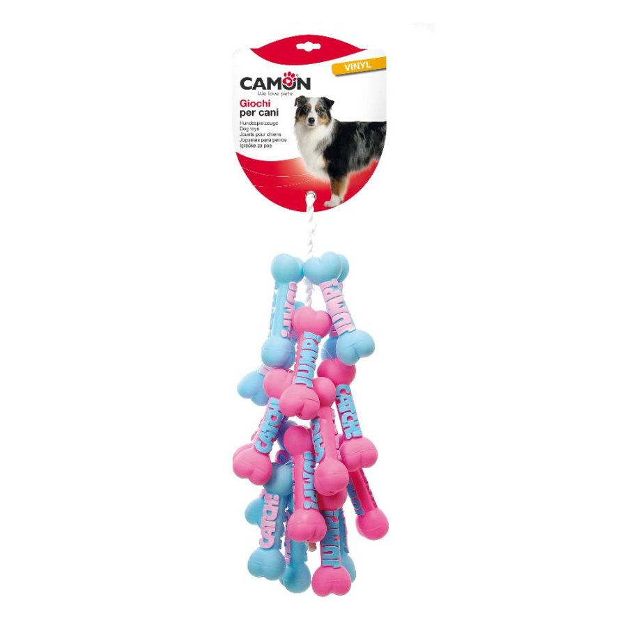 CAMON GIOCO OSSO VINILE PICCOLO 15CM CAD.