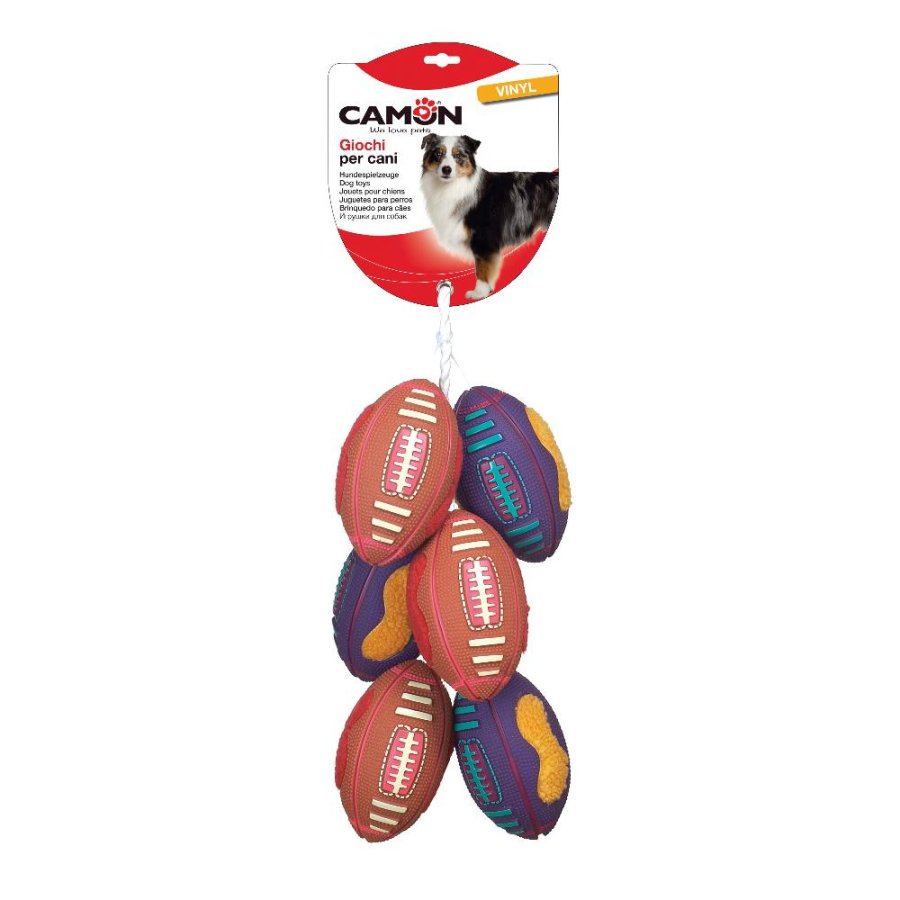 CAMON GIOCO PALLA VINILE RUGBY 19CM CAD.