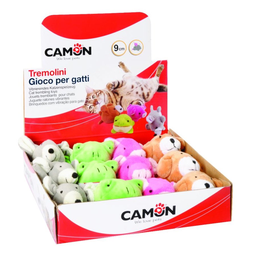CAMON GIOCO TREMOLINO PELUCHE ASSORTITI 8CM CAD.
