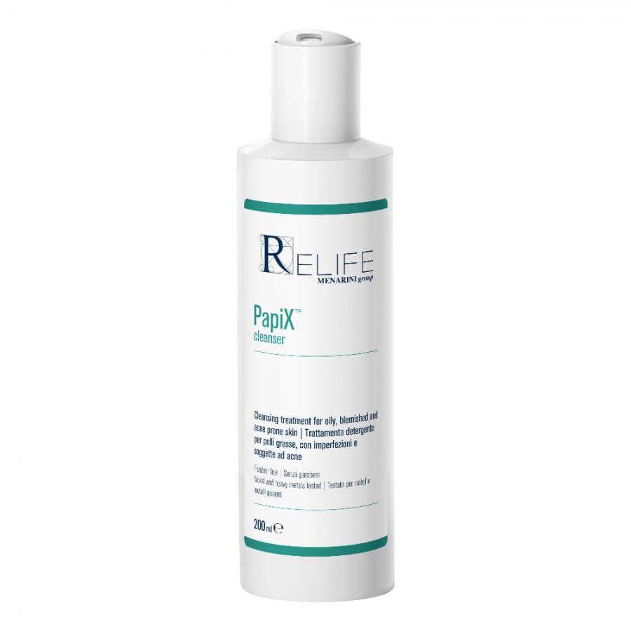 Relife Papix Cleanser 200ml - Detergente per Pelli Grasse e Acne