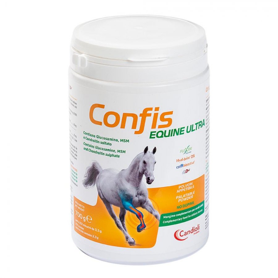 Confis Equine Ultra Mangime Complementare per Equini 700g - Supporto Nutrizionale per Cavalli
