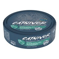 Catnivor Soft Patè Cibo per Gatti Adulti al Coniglio - 80g