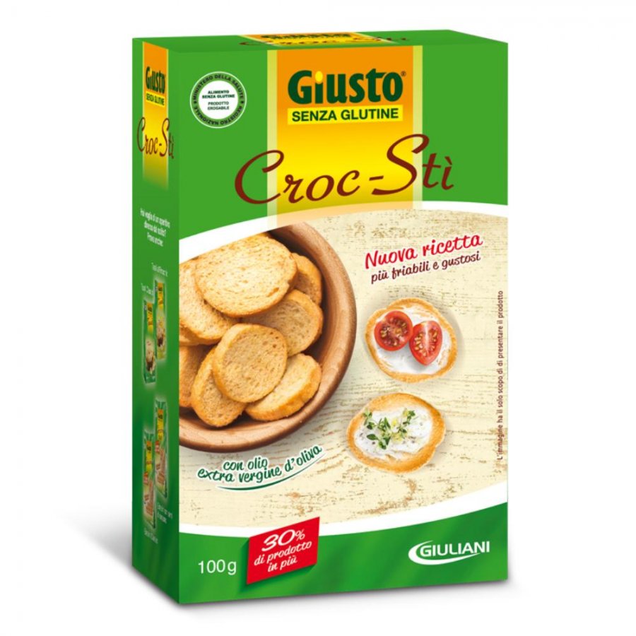 Giusto - Senza Glutine Croc-Stì New 100g