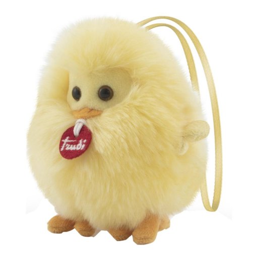Charm Pulcino Trudi, Peluche Pulcino Morbido, Giocattolo Agganciabile, Lavabile, 1 Pezzo