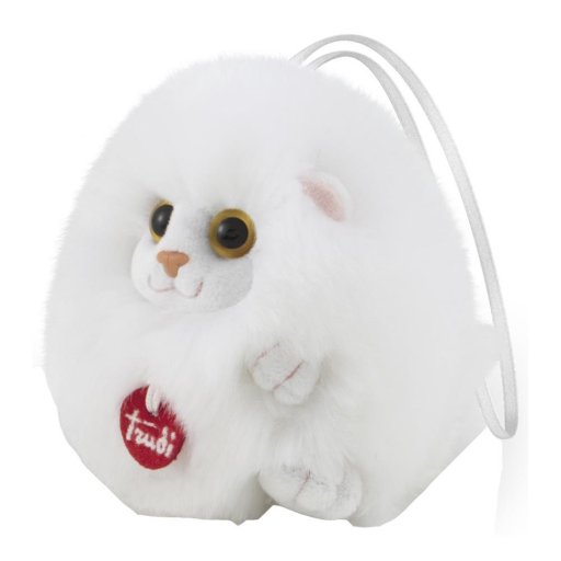 TRUDI Charm Gatto, Peluche Morbido, 1 Pezzo, Giochi per Bambini, Peluche Gatto, Regalo Bambini
