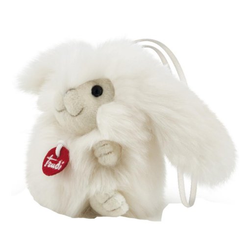 Charm Coniglio Trudi, Peluche Coniglio Morbido, Giocattolo Agganciabile, Lavabile, 1 Pezzo