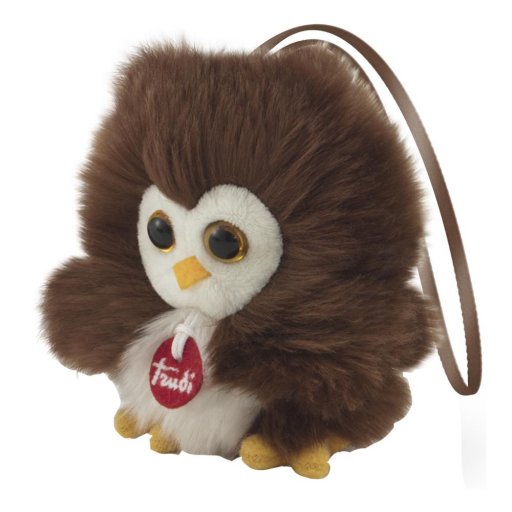 Charm Gufo Trudi, Peluche Morbido, 1 Pezzo, Giocattolo Gufo, Regalo per Bambini, Peluche Sicuro