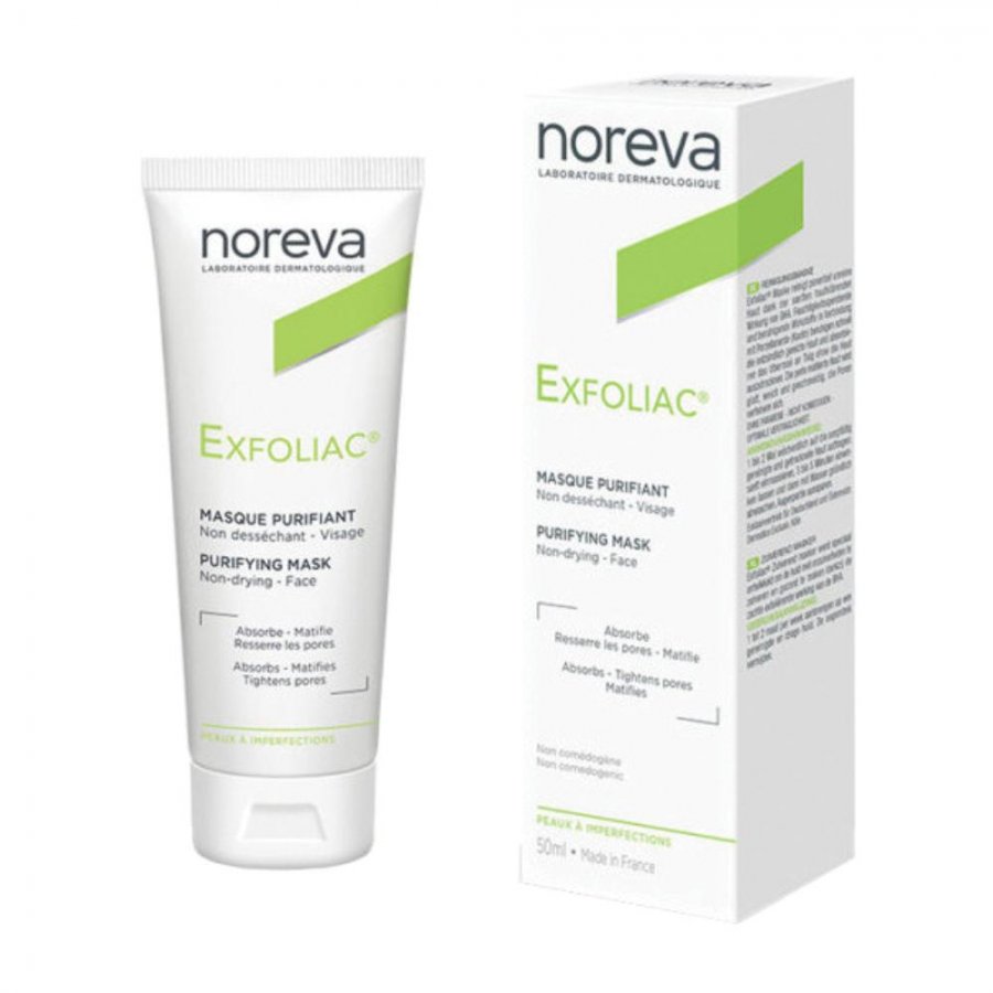 Noreva Exfoliac - Maschera Purificante A Risciacquo 50 ml