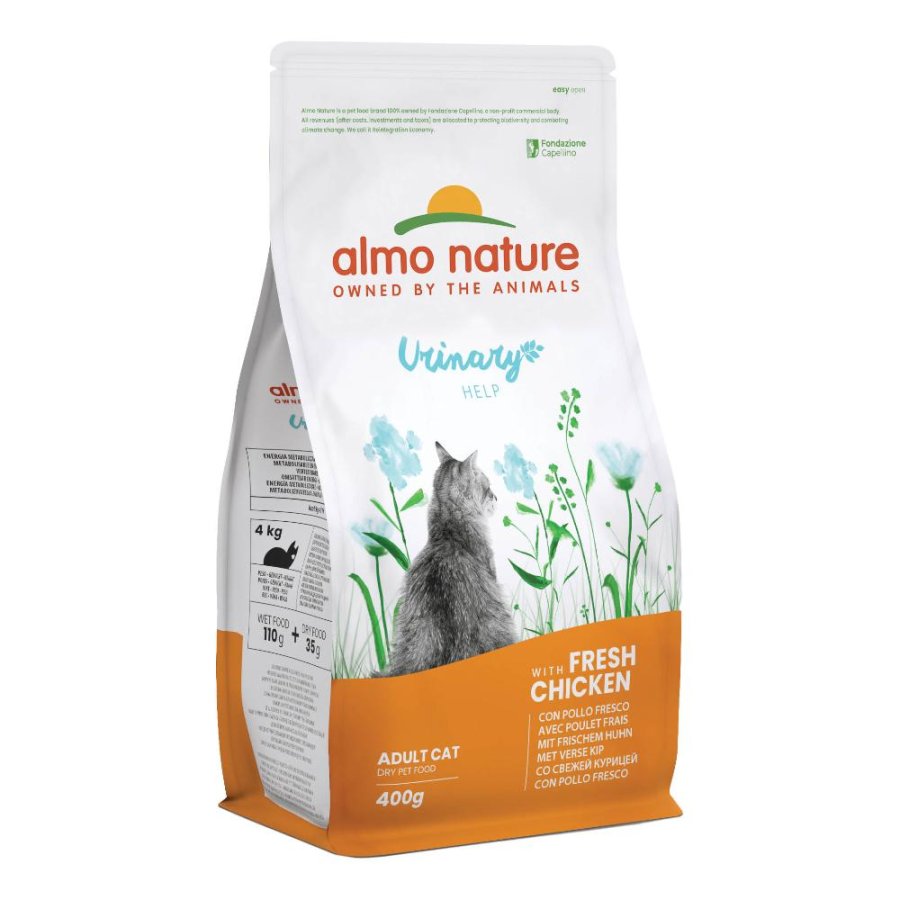 ALMO NATURE GATTO HOLISTIC URINARY ADULT POLLO 400GR