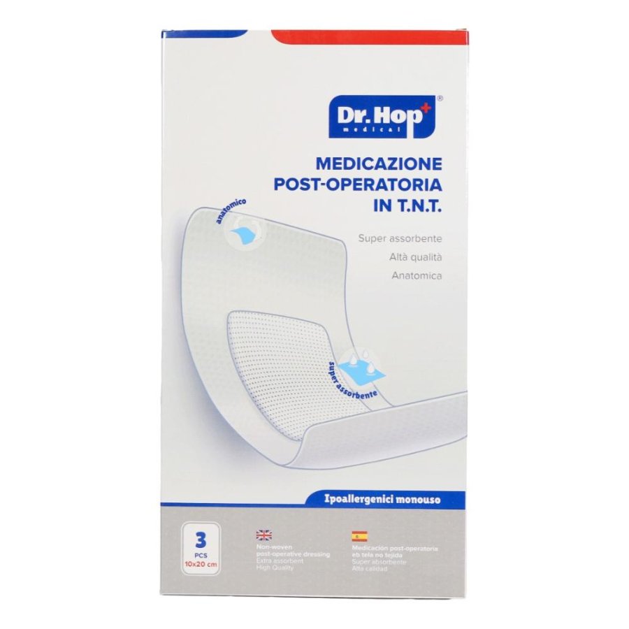 MEDICAZIONE TNT 10x20cm DRHOP