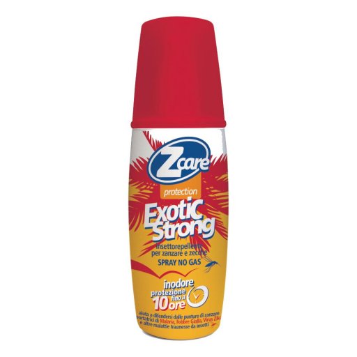 Zcare Protection Exotic Strong 100ml - Repellente Zanzare e Zecche DEET 50%