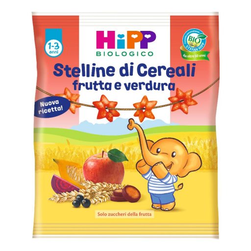 HiPP, Stelline di Cereali alle Verdure, 30 g