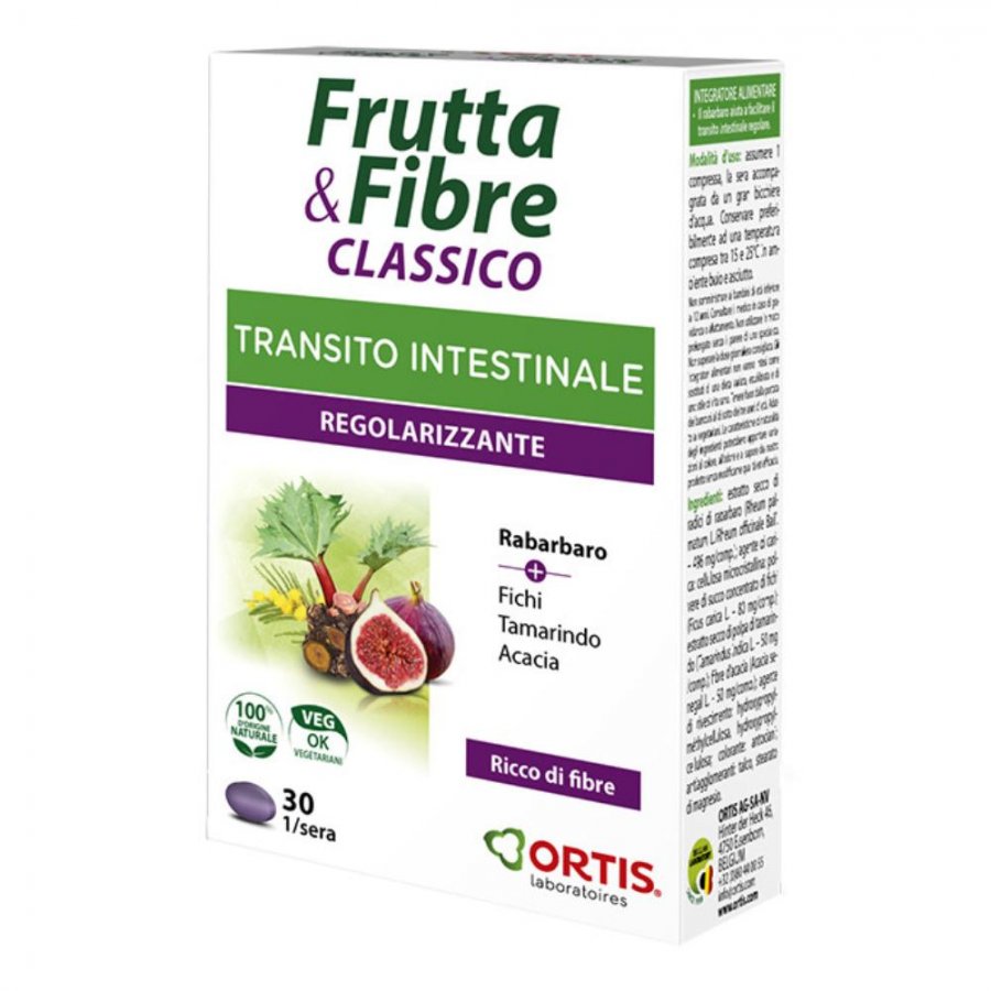 Frutta & Fibre Classico - Integratore alimentare 30 Compresse