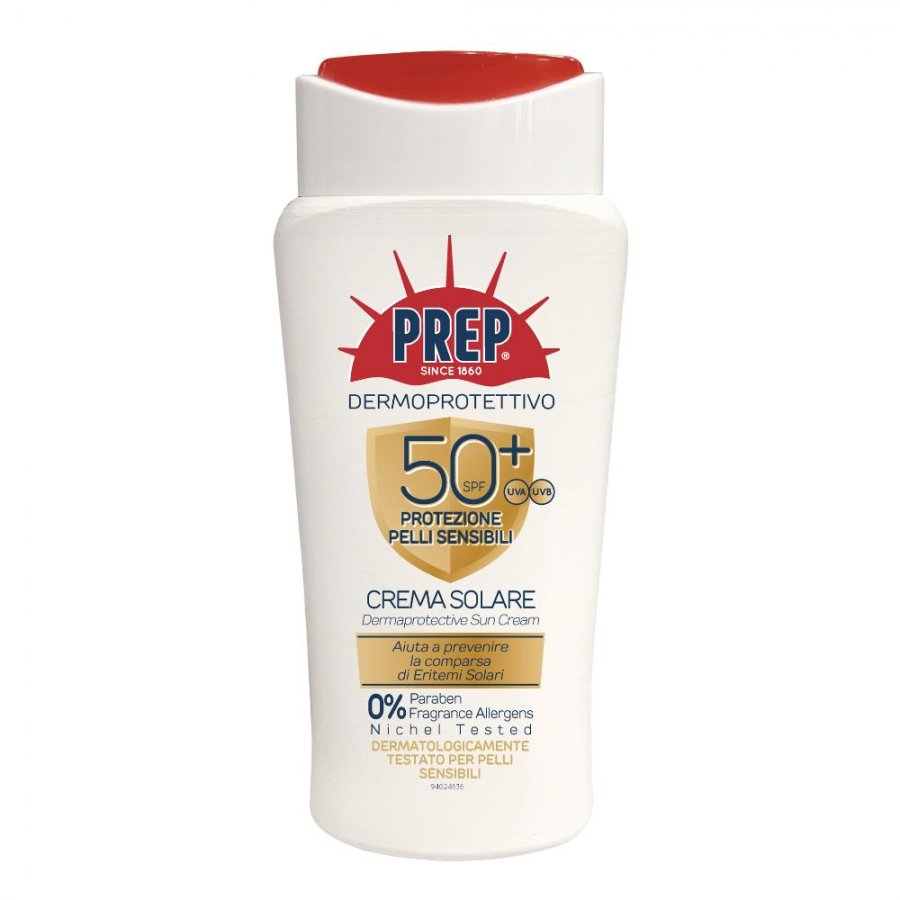 Prep - Dermoprotettivo Crema Solare SPF50+ Pelli Sensibili 200 ml