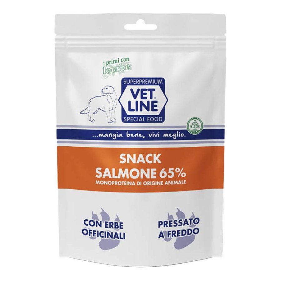 OLISTIKA VET LINE CANE SNACK MONOPROTEICO SALMONE 65% 80GR