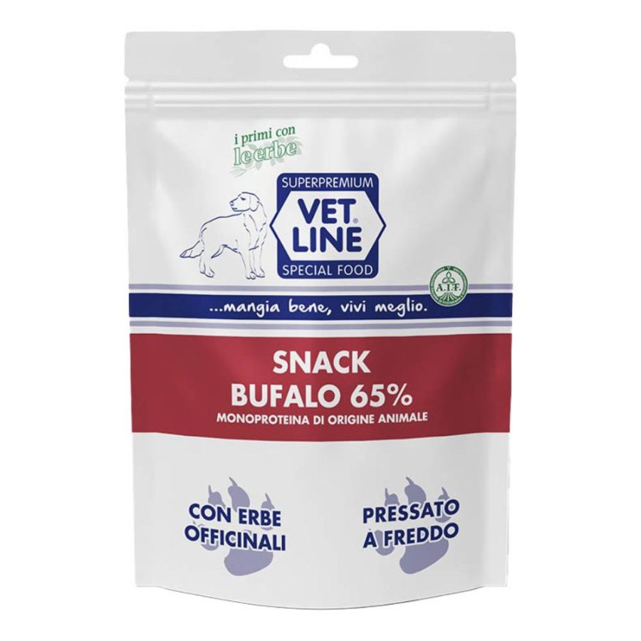 OLISTIKA VET LINE CANE SNACK MONOPROTEICO BUFALO 65% 80GR