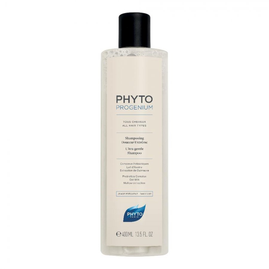 Phyto - Phytoprogenium Shampoo Delicato Ad Uso Frequente Per Tutti I Tipi Di Capelli - 400ml