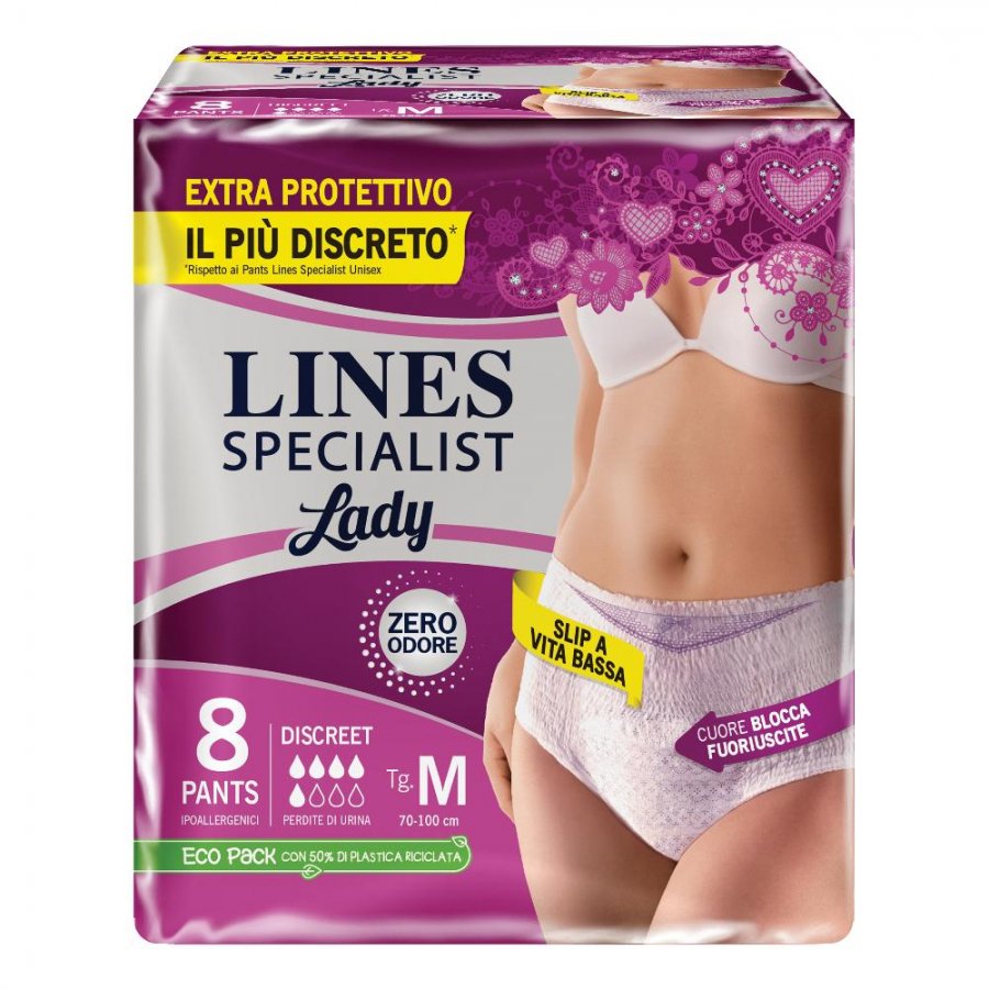 LINES SPEC.Pants Discr.M 8pz