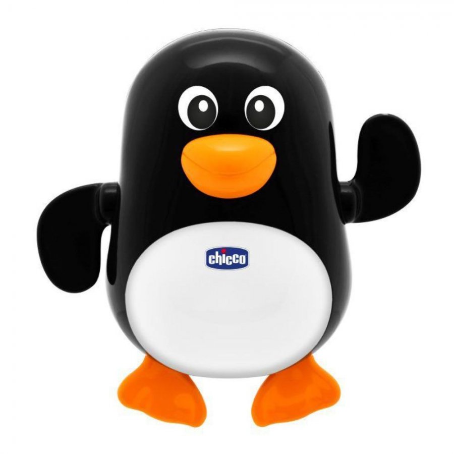 Chicco Swimming Penguin Gioco Pinguino Nuotatore - Divertimento Garantito durante il Bagnetto