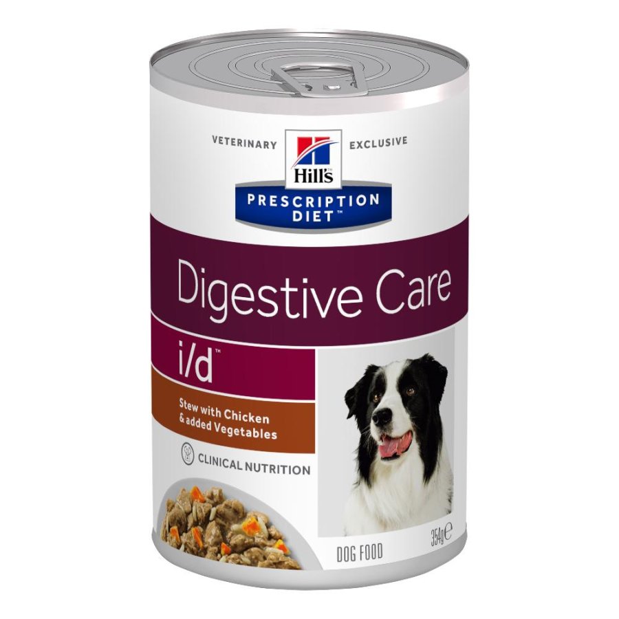 HILL'S CANE DIET I/D DIGESTIVE CARE POLLO VERDURE 354GR (lattina)