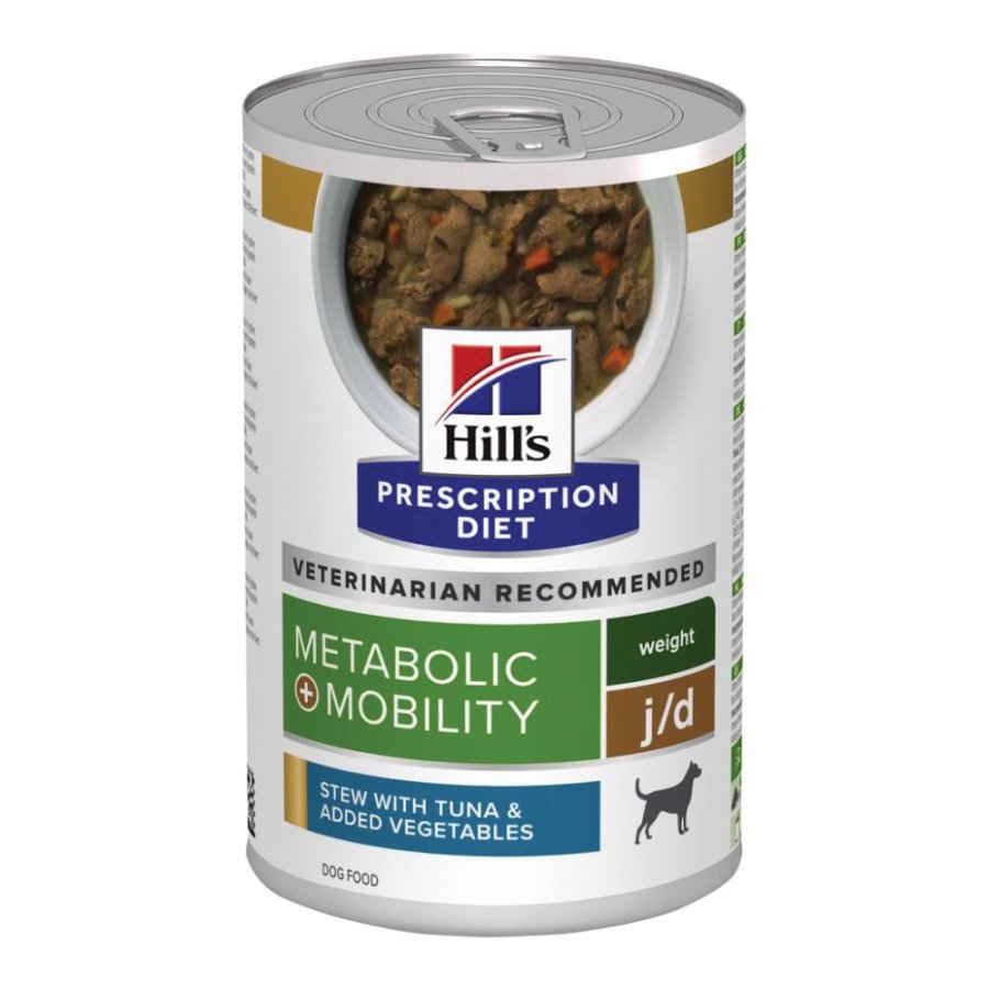 HILL'S CANE DIET METABOLIC MOBILITY WEIGHT JOINT CARE TONNO VERDURE 354GR (lattina)