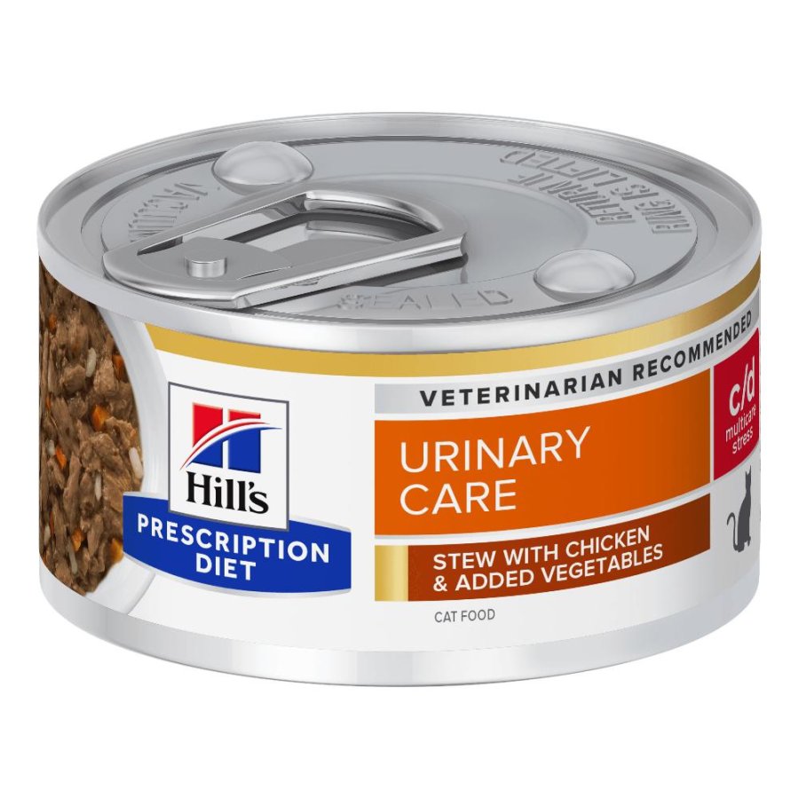 HILLS GATTO DIET C/D URIN CARE 82G