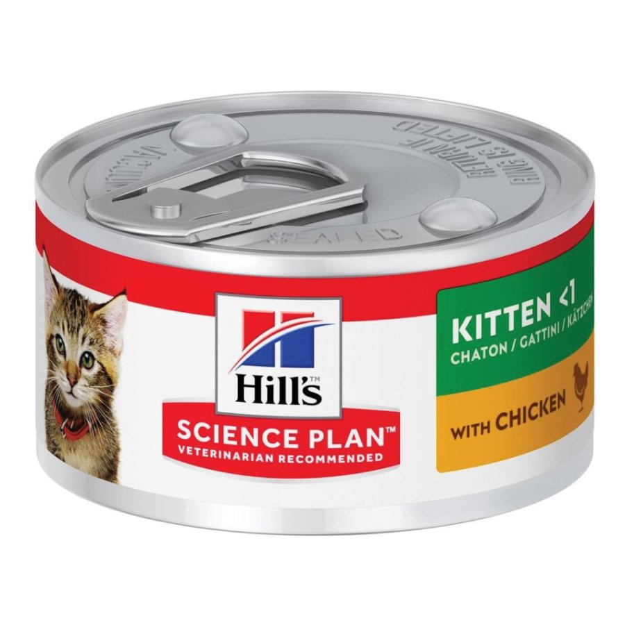 HILL'S GATTO SCIENCE KITTEN POLLO 82GR (lattina)
