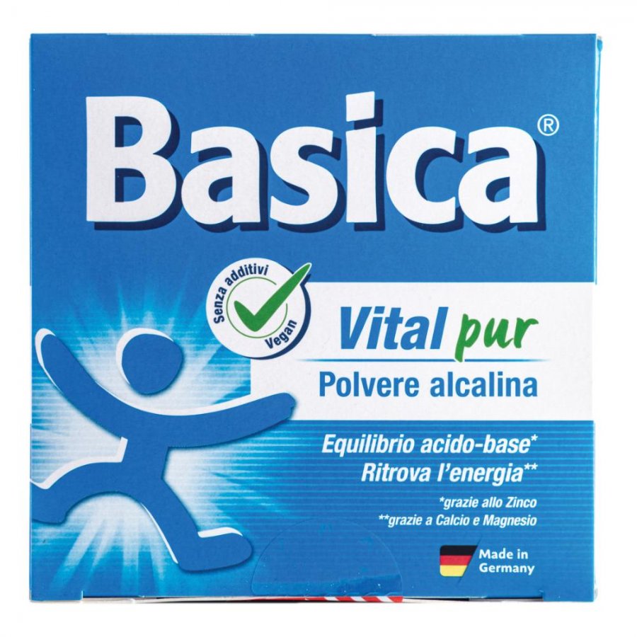Basica Vital Pur 20 Stick Solubili - Integratore di Minerali e Vitamine