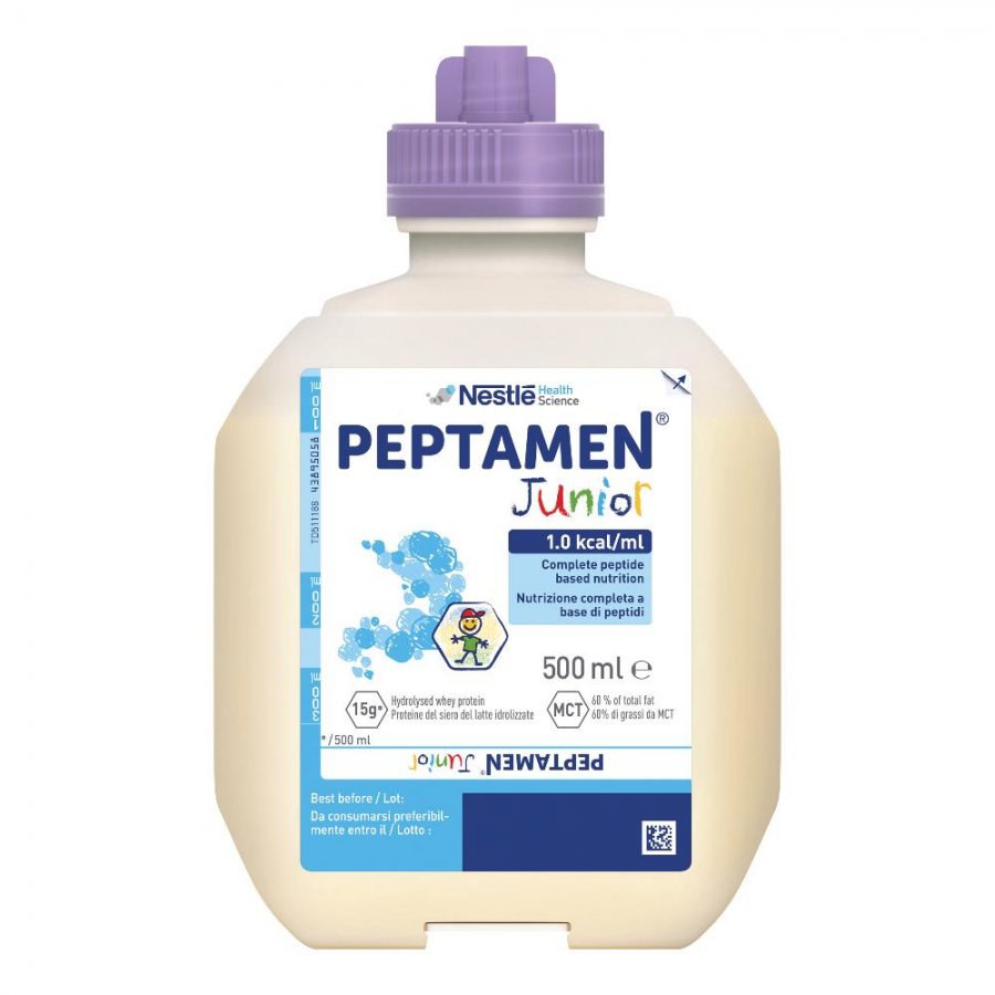 Nestlè - Peptamen Junior Neutro 500ml - Nutrizione Specializzata per Bambini