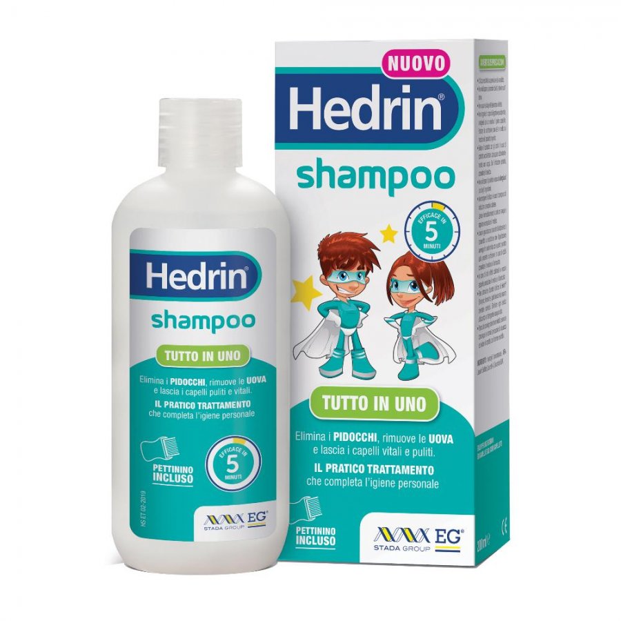 Eg Hedrin Shampoo Antipediculosi 200 ml
