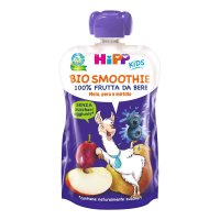 HiPP, Smoothie Frutta Da Bere Mela Pera e Mirtillo, 120 ml HiPP, Smoothie Frutta Da Bere Mela Pera e Mirtillo, 120 ml