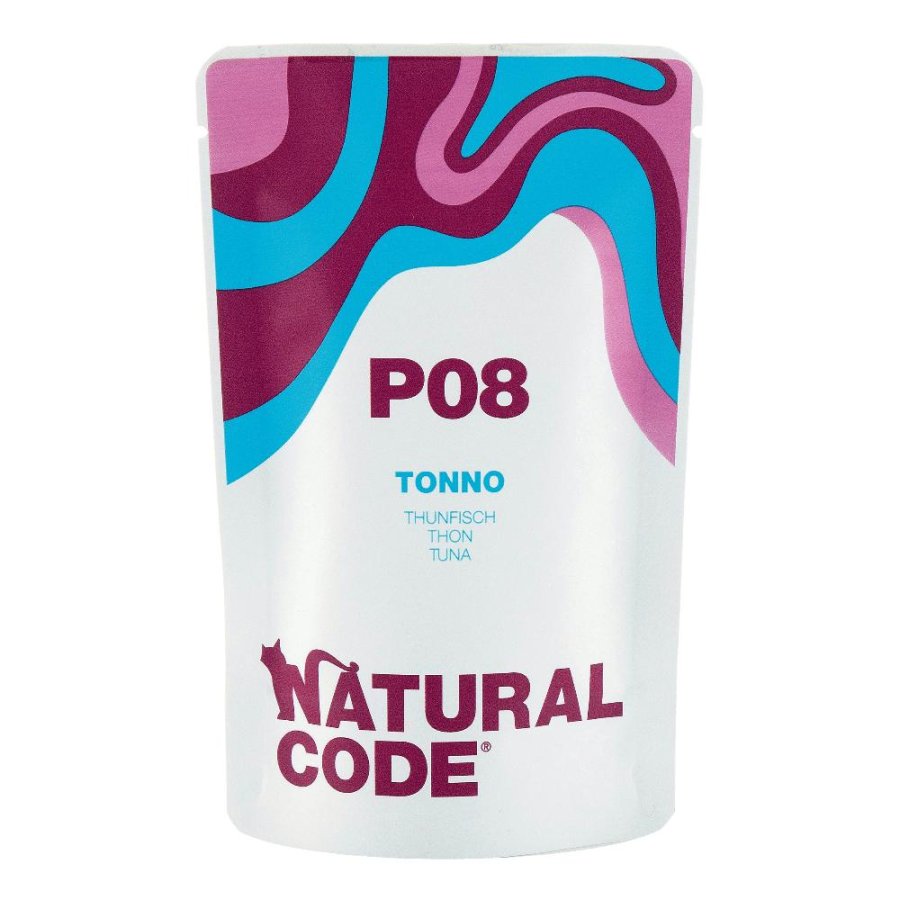 NATURAL CODE GATTO P08 TONNO 70GR (bustina) NATURAL CODE GATTO P08 TONNO 70GR (bustina)