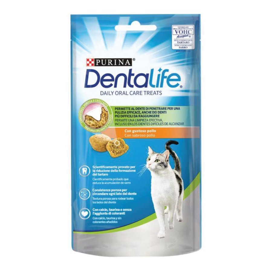 NESTLE' PURINA GATTO SNACK DENTALIFE POLLO 40GR