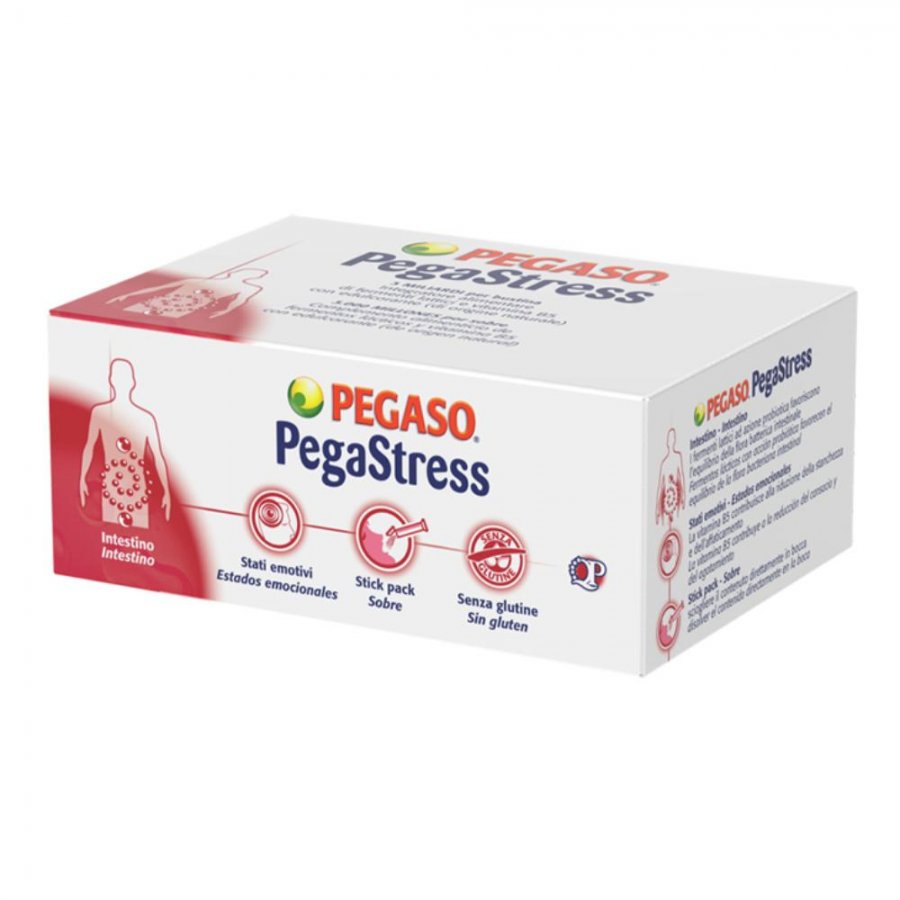 PegaStress Integratore Flora Intestinale e Stress 14 Stick