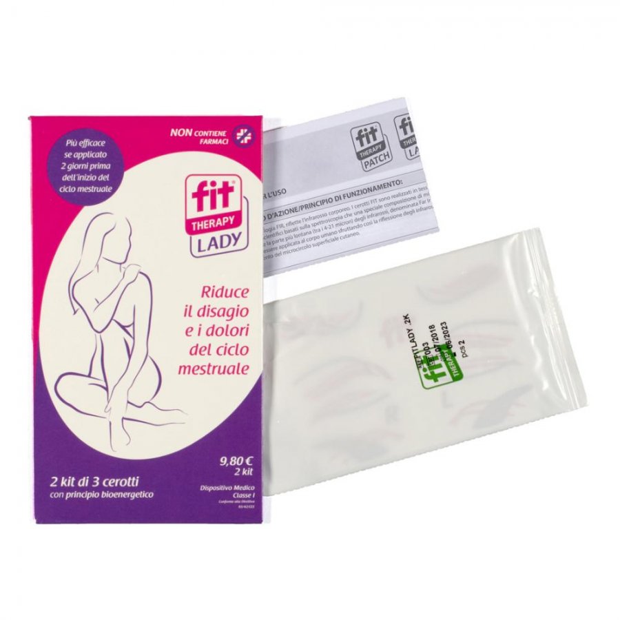 Fit Therapy Lady Cerotto 2 Kit 6 Cerotti
