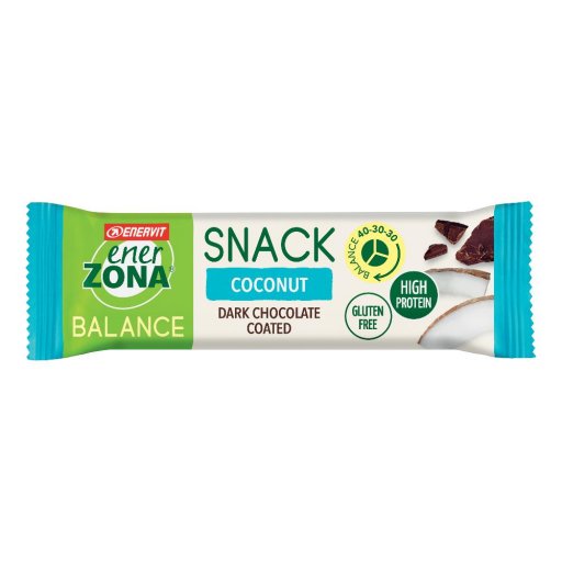EnerZona, Barretta Proteica Cioccolato Fondente E Cocco, 33 g