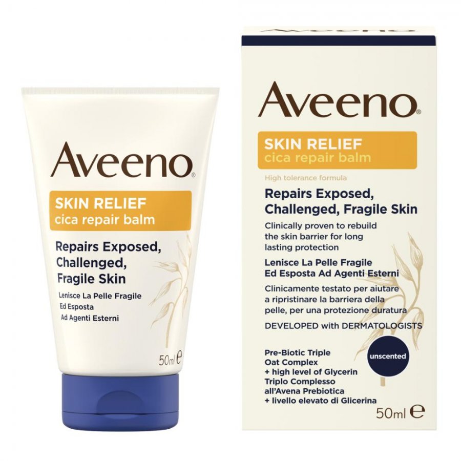 Aveeno - Skin Relief Balsamo Riparatore Lenitivo Cica 50 ml