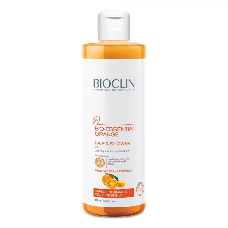 Bioclin - Bio Essential Orange Detergente Corpo Capelli 400 ml