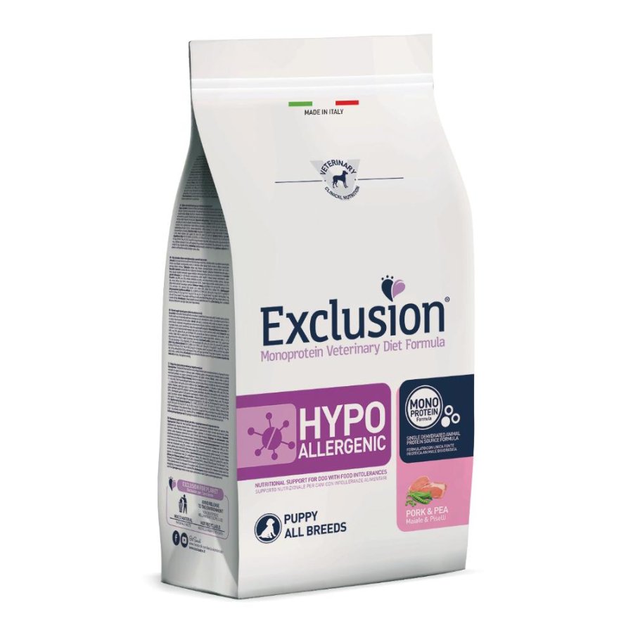 Exclusion Md Hyp Pork/pea 12kg