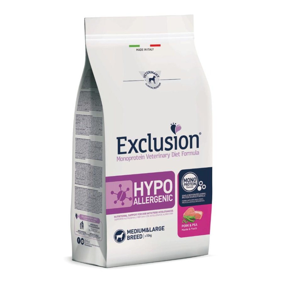 EXCLUSION CANE HYPO MAIALE/PIS 12KG