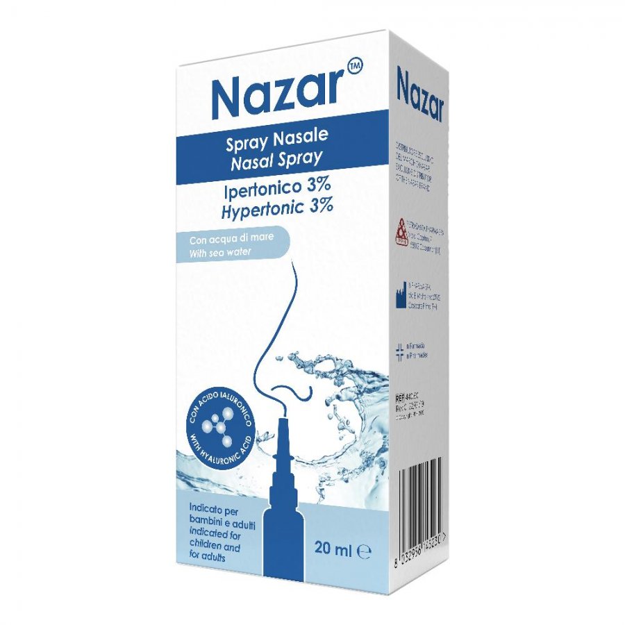  Spray Nasale Ipertonico 3% 20 ml